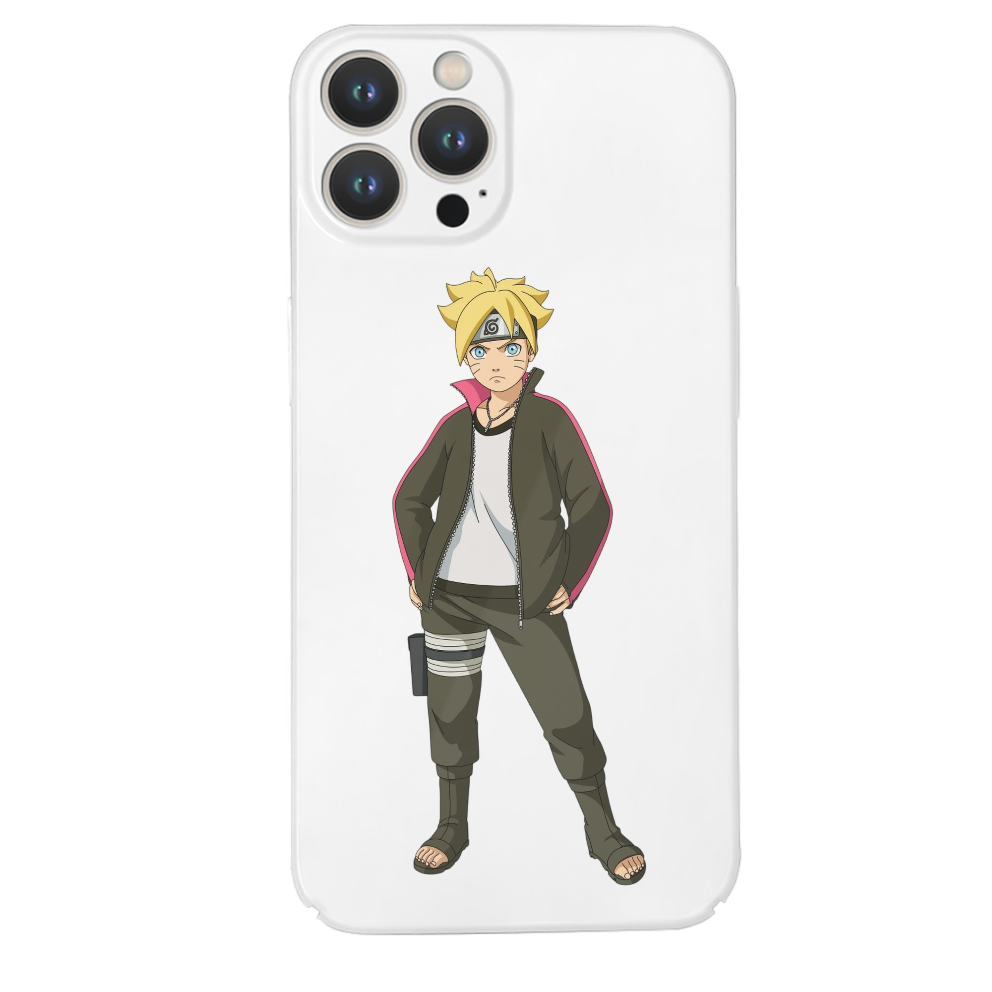 （画像用） NARUTO -ナルト- うずまき ボルト Uzumaki Boruto 【iPhone 14シリーズ対応】ハードケース